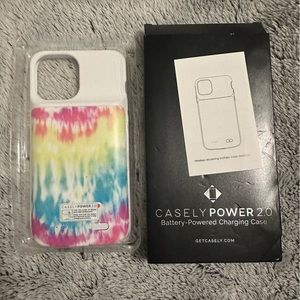 Casely Power 2.0 IPhone 12 Pro Max Tie Dye Charging Case